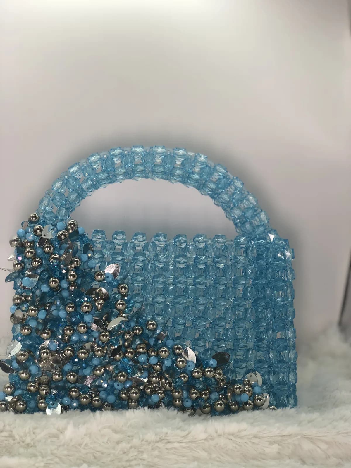 Beadwork from the Bead & Bloom studio in Lagos